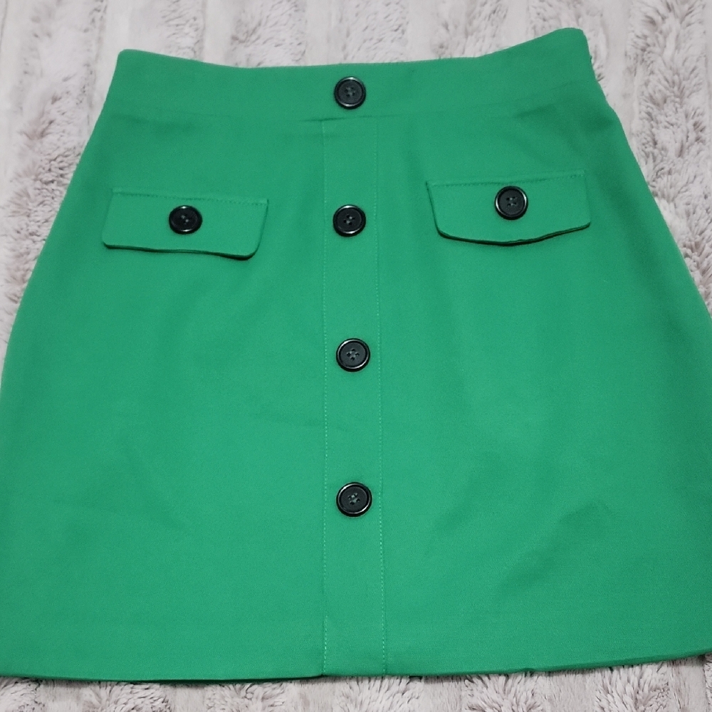 Walter Baker Emie Skirt In Kelly Green